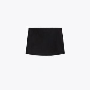 Zara Low Rise Velvet Mini Skirt NWT | XS